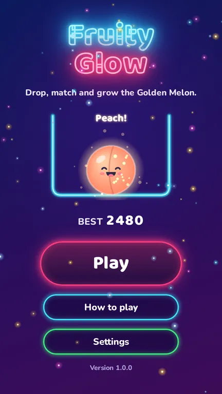 Fruity Glow home screen